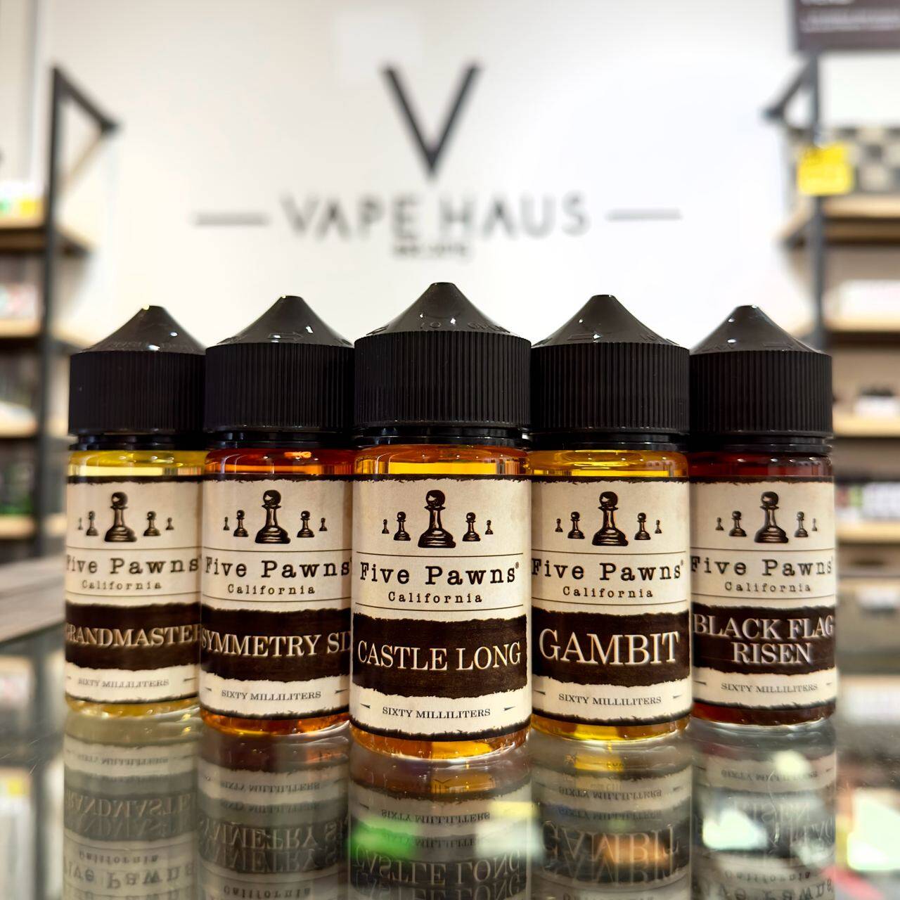 Five Pawns Signature Series (15/60ml) vape haus - Premium Vapor Online Store | est. 2015 Five Pawns Signature Series (15/60ml) vape haus - Premium Vapor Online Store | est. 2015