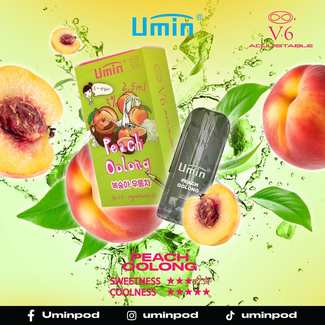 Umin Pod V6 2.5ml Ganti Tutup Pod (RelX Infinity Compatible)