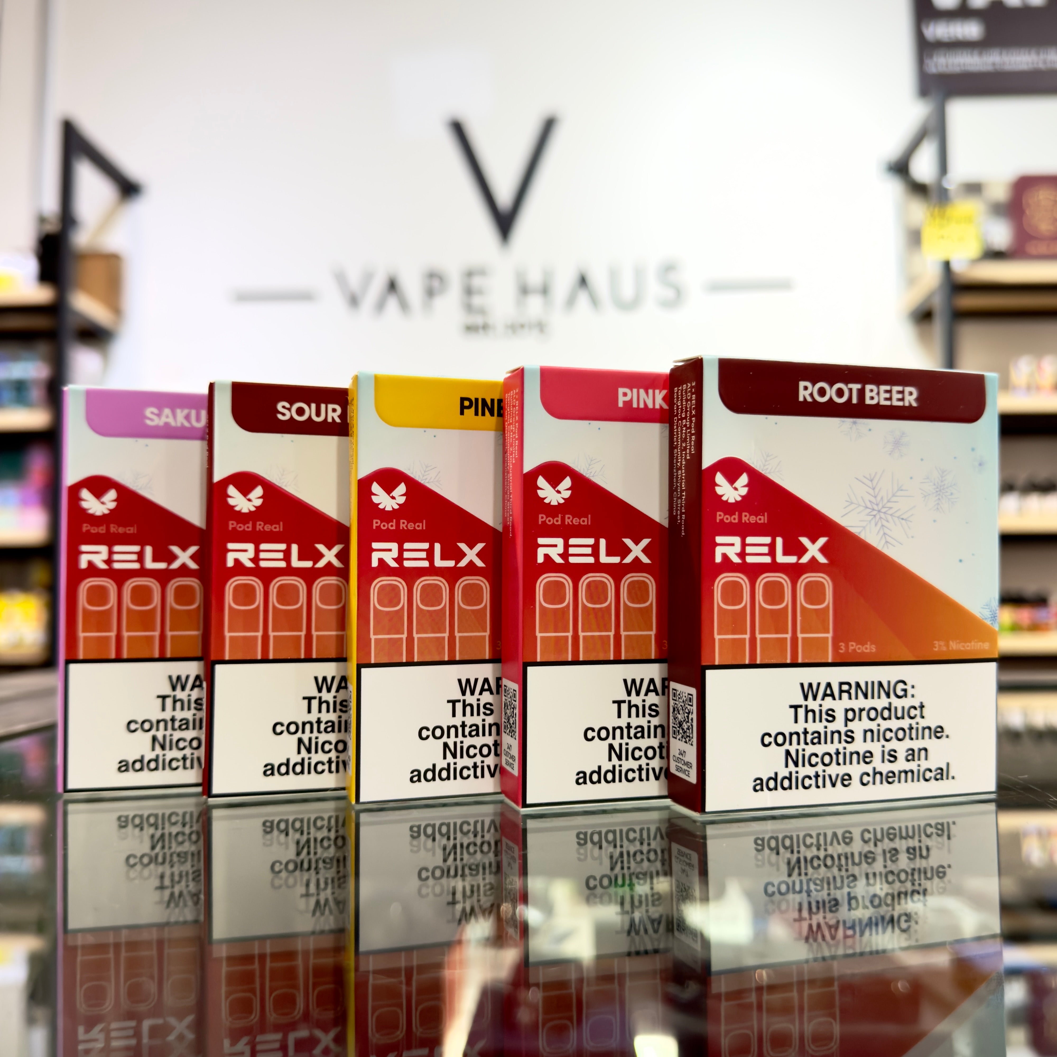 RELX Pod Real Replacement Close Pods (3pcs) Infinity 2 Device Compatib vape haus - Premium Vapor Online Store | est. 2015 RELX Pod Real Replacement Close Pods (3pcs) Infinity 2 Device Compatib vape haus - Premium Vapor Online Store | est. 2015