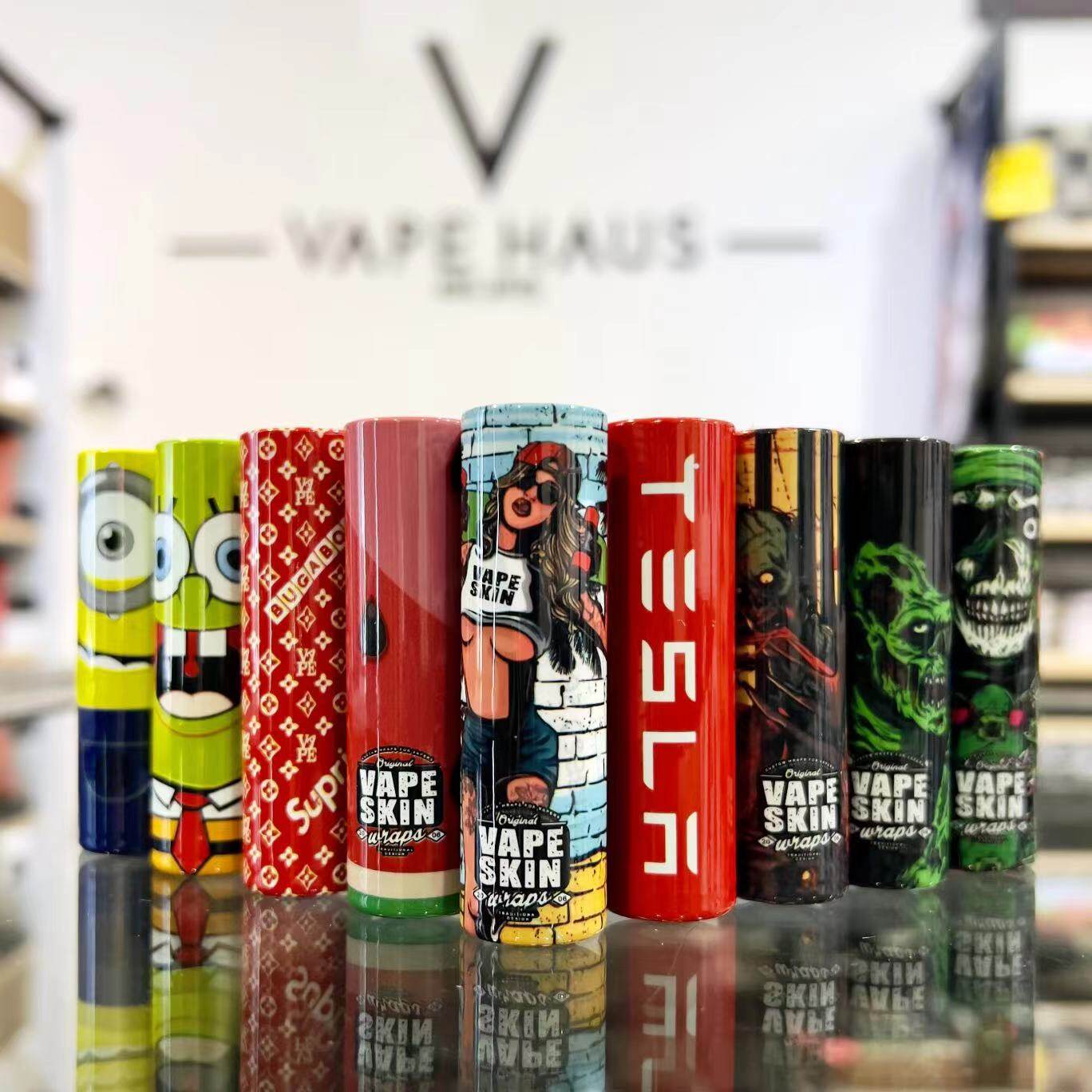 Vape Skin 18650 Battery Wrap vape haus - Premium Vapor Online Store | est. 2015 Vape Skin 18650 Battery Wrap vape haus - Premium Vapor Online Store | est. 2015