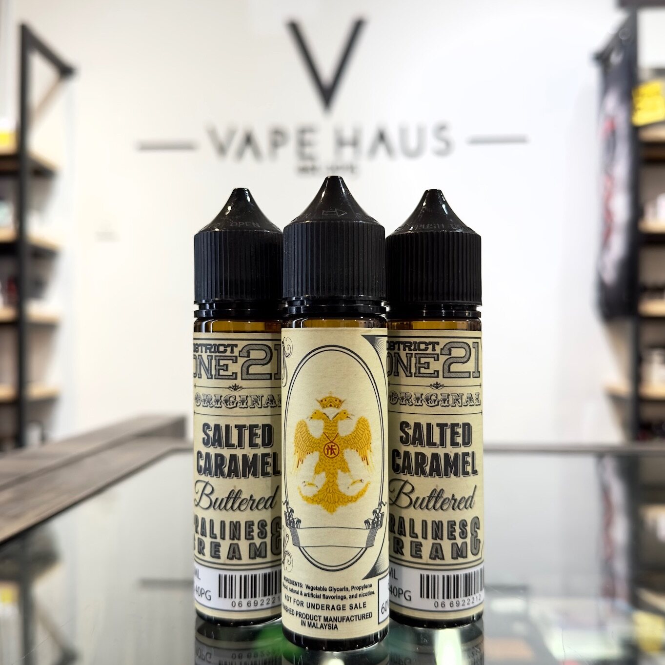 District One 21 by Five Pawns Salted Caramel (60ml)