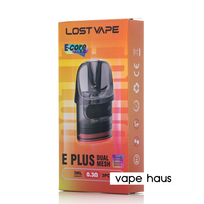Lost Vape E-Plus Dual Mesh Replacement Pods