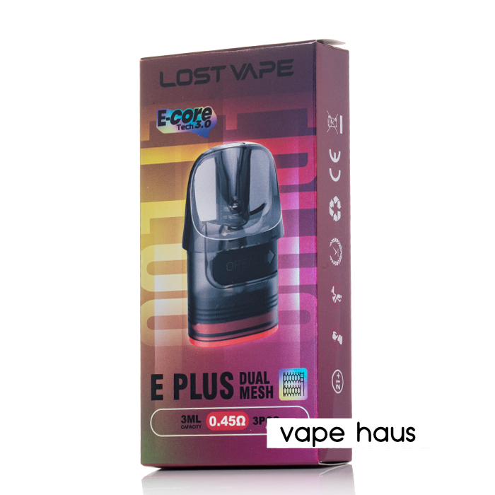 Lost Vape E-Plus Dual Mesh Replacement Pods