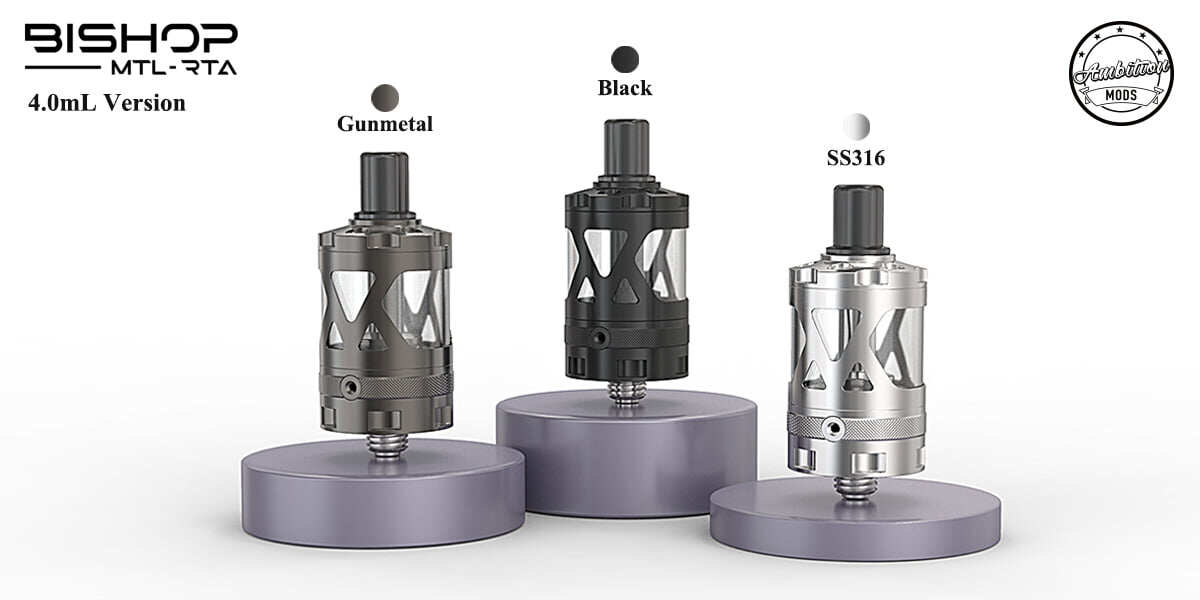 Ambition Mods Bishop MTL RTA Conversion Tank Cap – vape haus - Premium  Vapor Online Store | est. 2015