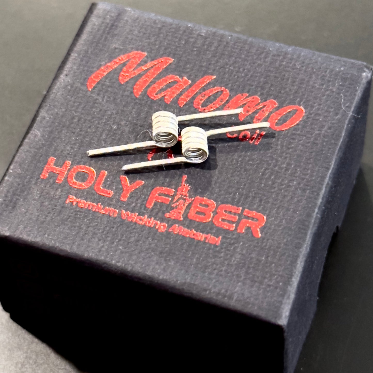 Malomo X Holy Fiber Prebuilt Coils (Made in Indon) Kropok Coil 