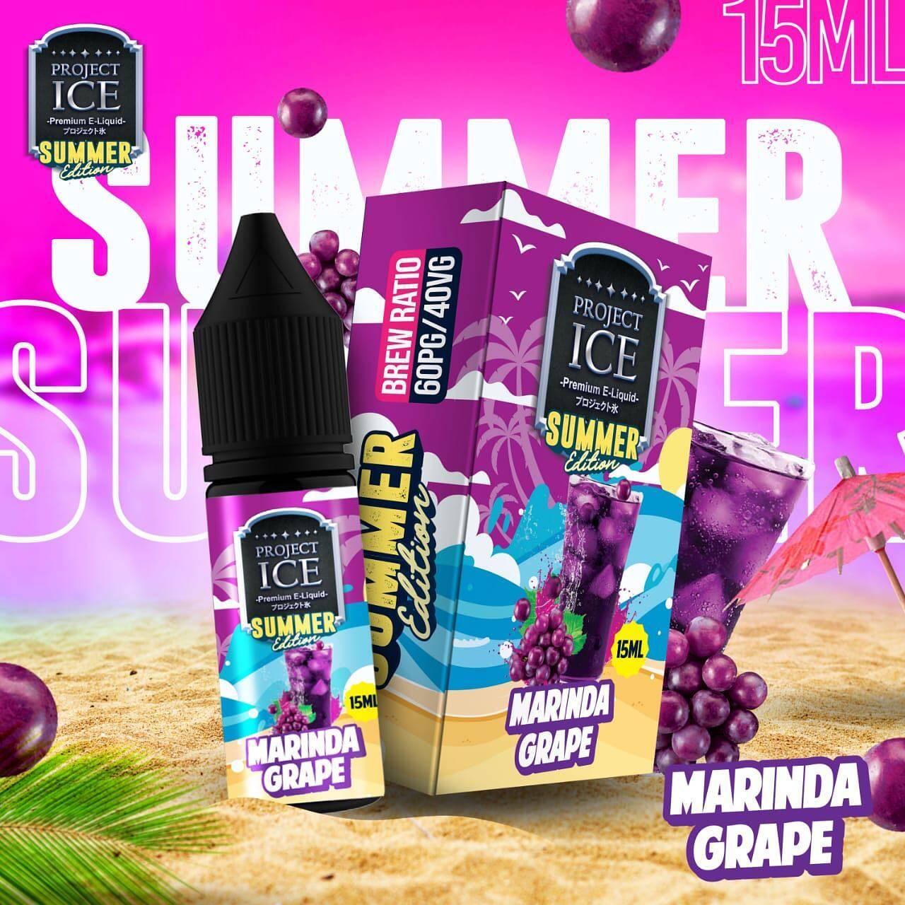 Project Ice Summer Ice Salts (15ml)