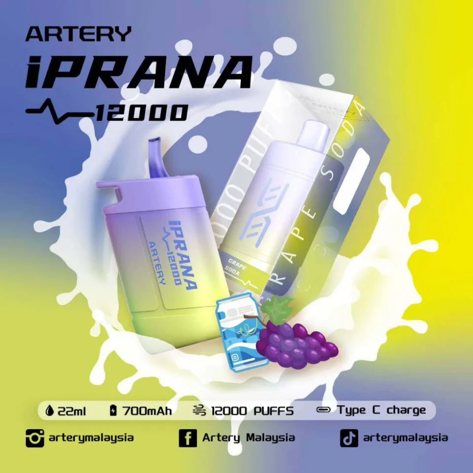 Artery iPrana 12000puffs Disposable