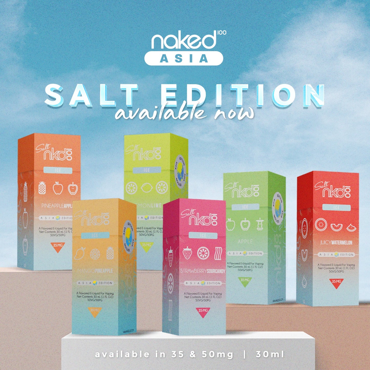 Naked 100 Asia Salts (30ml)