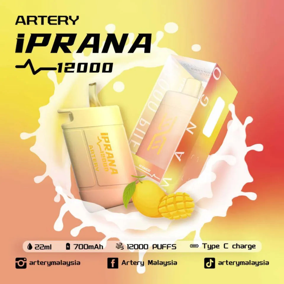 Artery iPrana 12000puffs Disposable