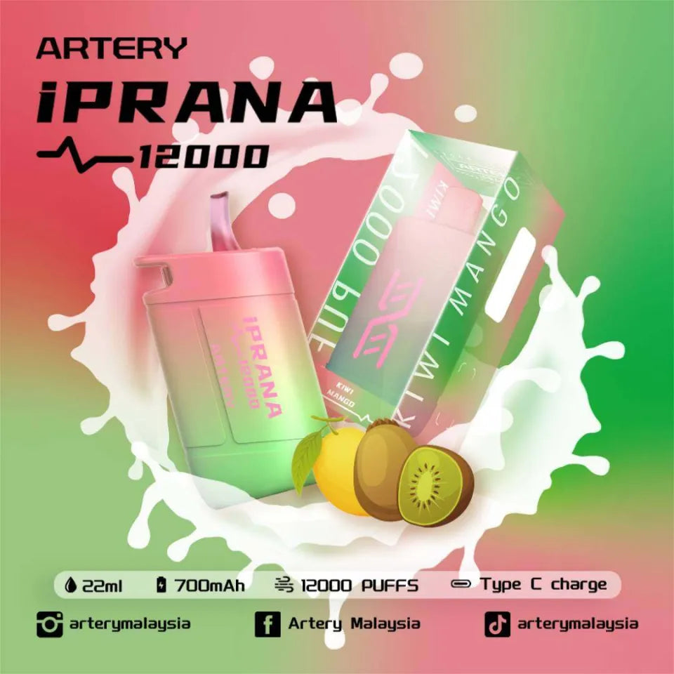 Artery iPrana 12000puffs Disposable