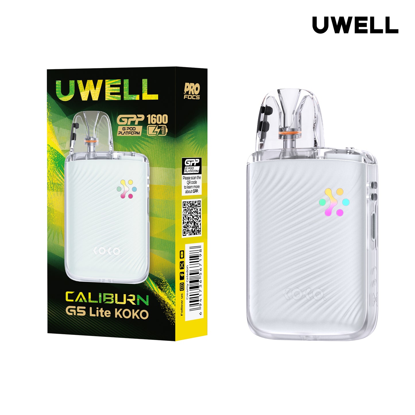 UWELL Caliburn G5 Lite KOKO 35W Pod System
