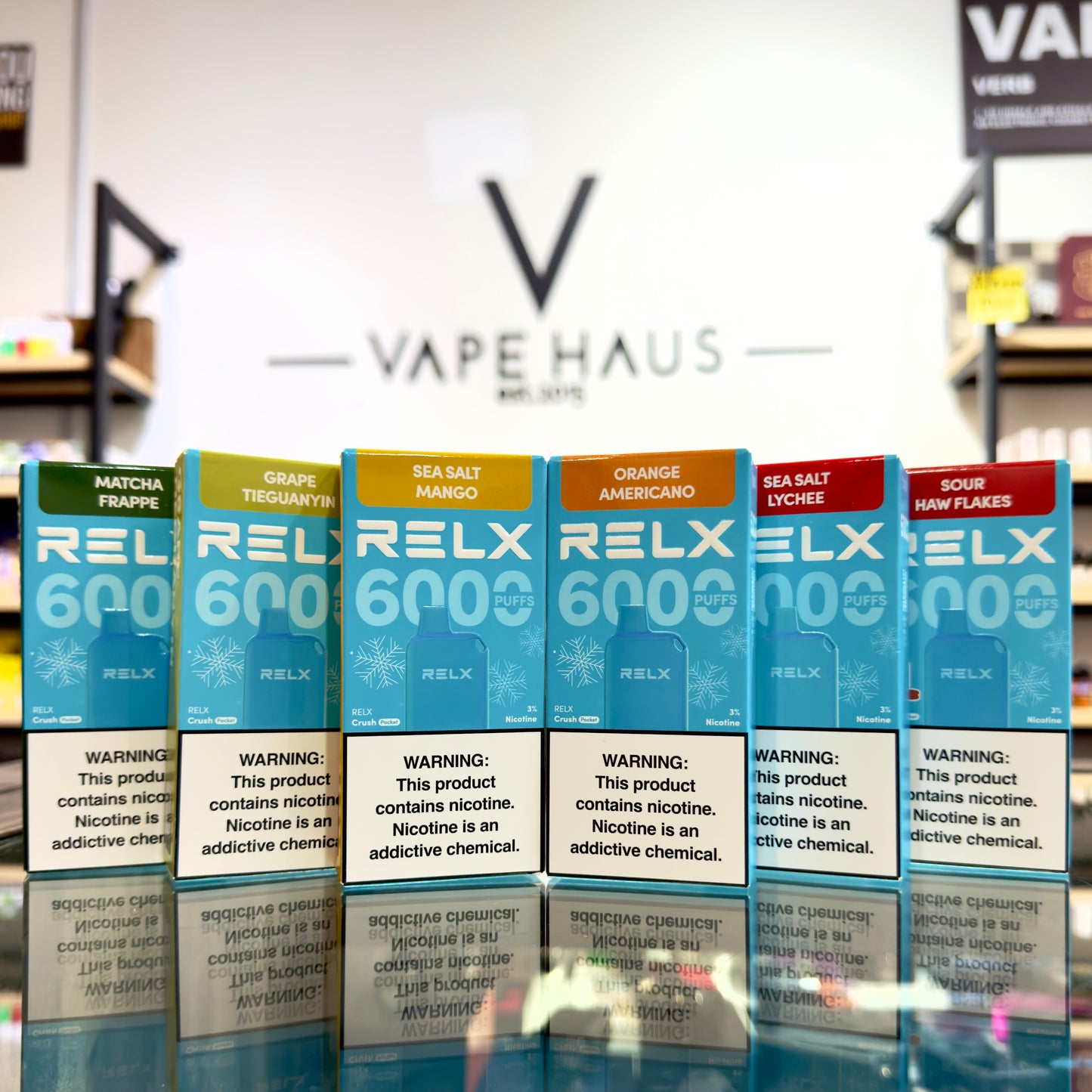 RELX Crush Pocket 6000puffs Disposable