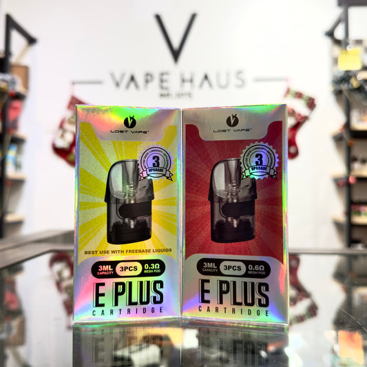 Kartrij Penggantian Vape E-Plus Asli yang Hilang untuk Thelema Elite 40 