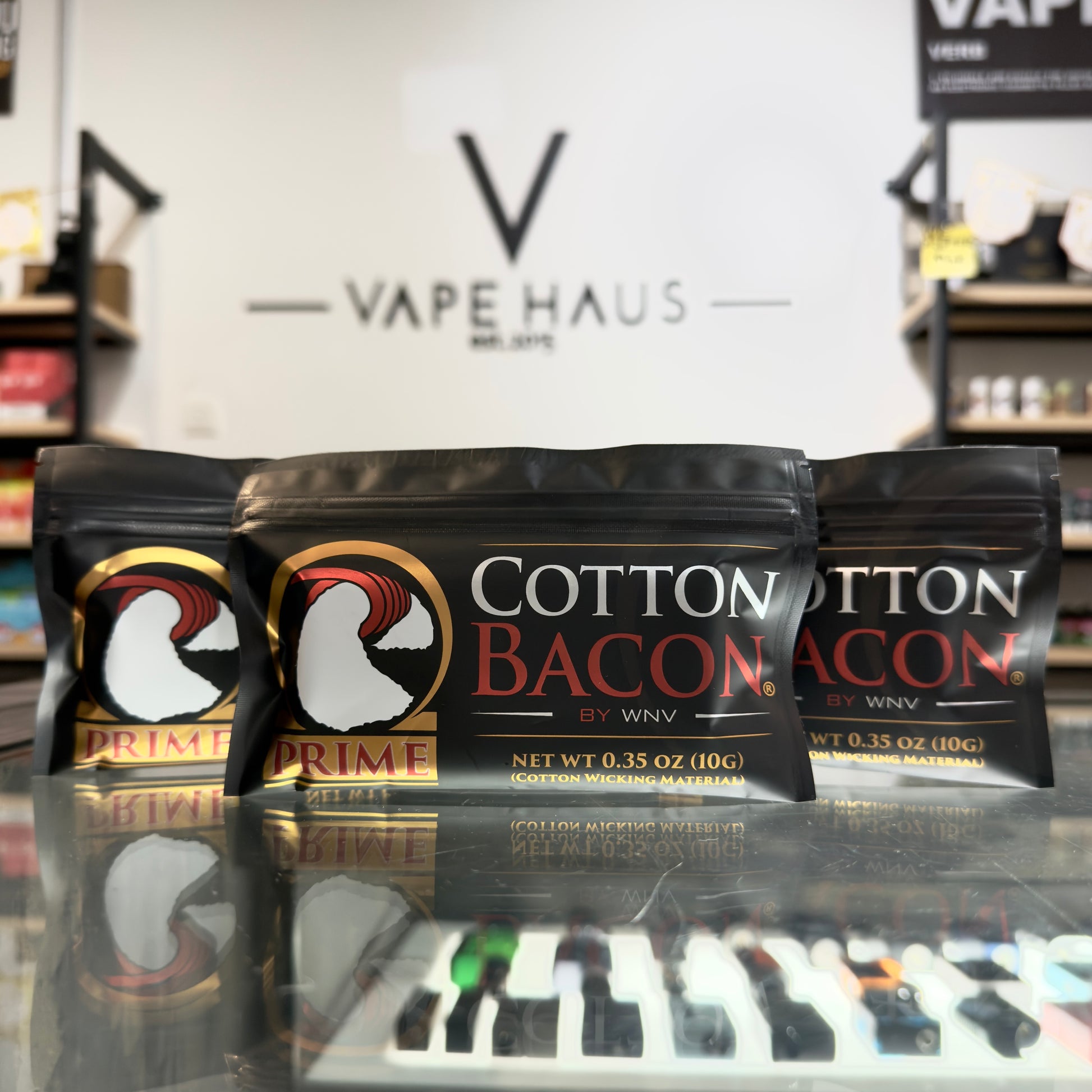 Wick 'N' Vape Cotton Bacon Prime vape haus - Premium Vapor Online Store | est. 2015 Wick 'N' Vape Cotton Bacon Prime vape haus - Premium Vapor Online Store | est. 2015