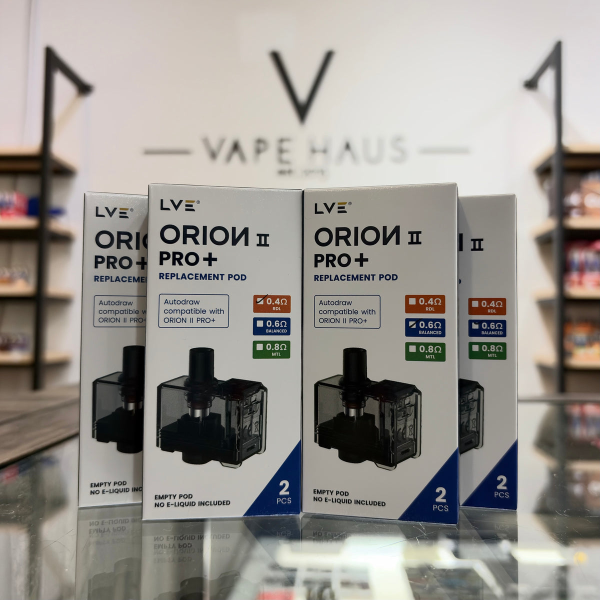 LVE Orion 2 Pro Plus Replacement Pod Cartridge