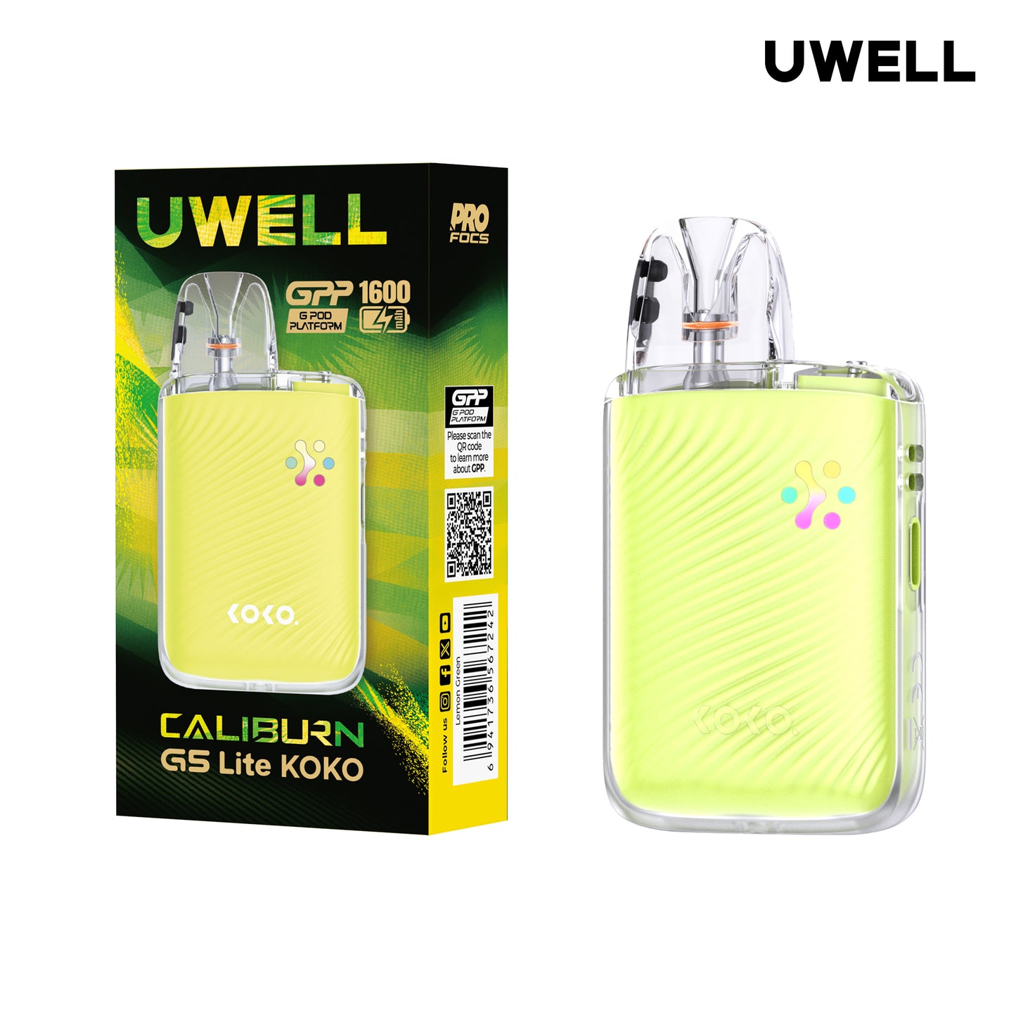 UWELL Caliburn G5 Lite KOKO 35W Pod System