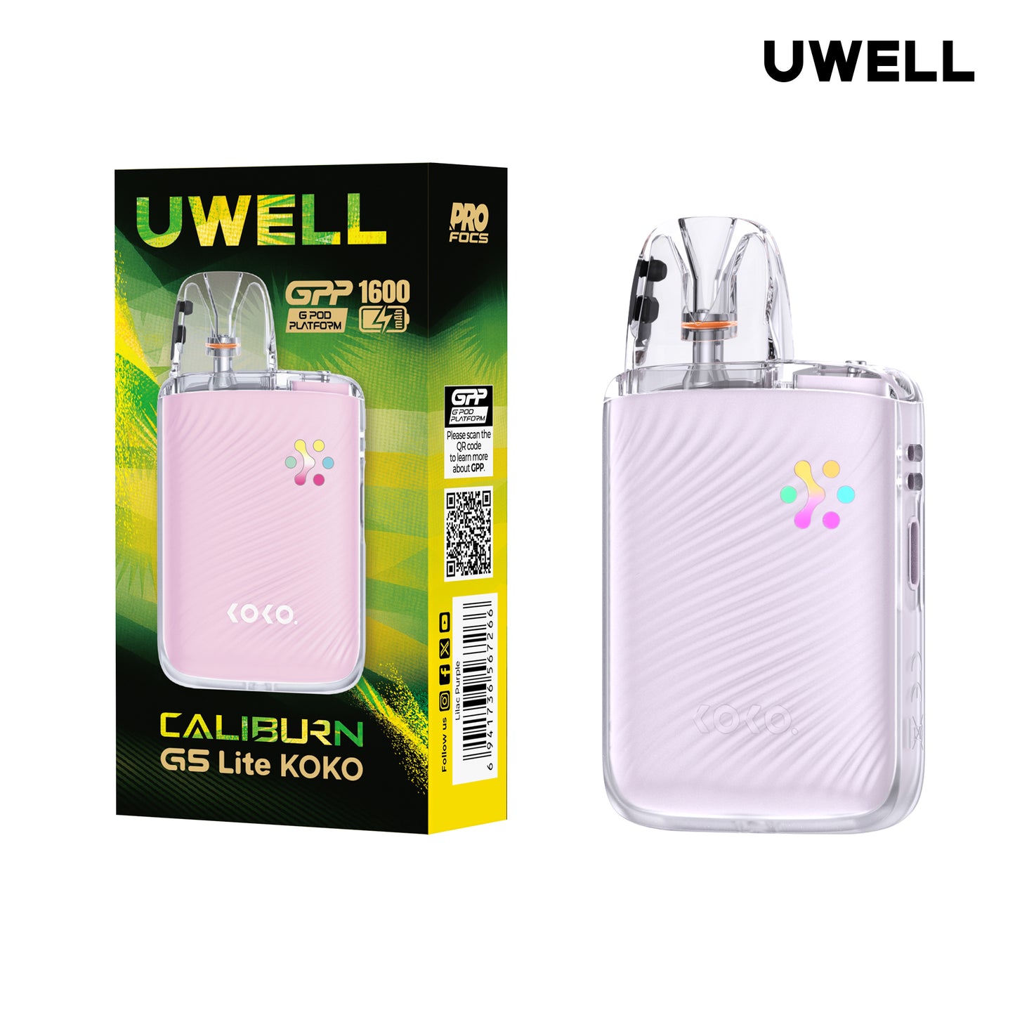 UWELL Caliburn G5 Lite KOKO 35W Pod System