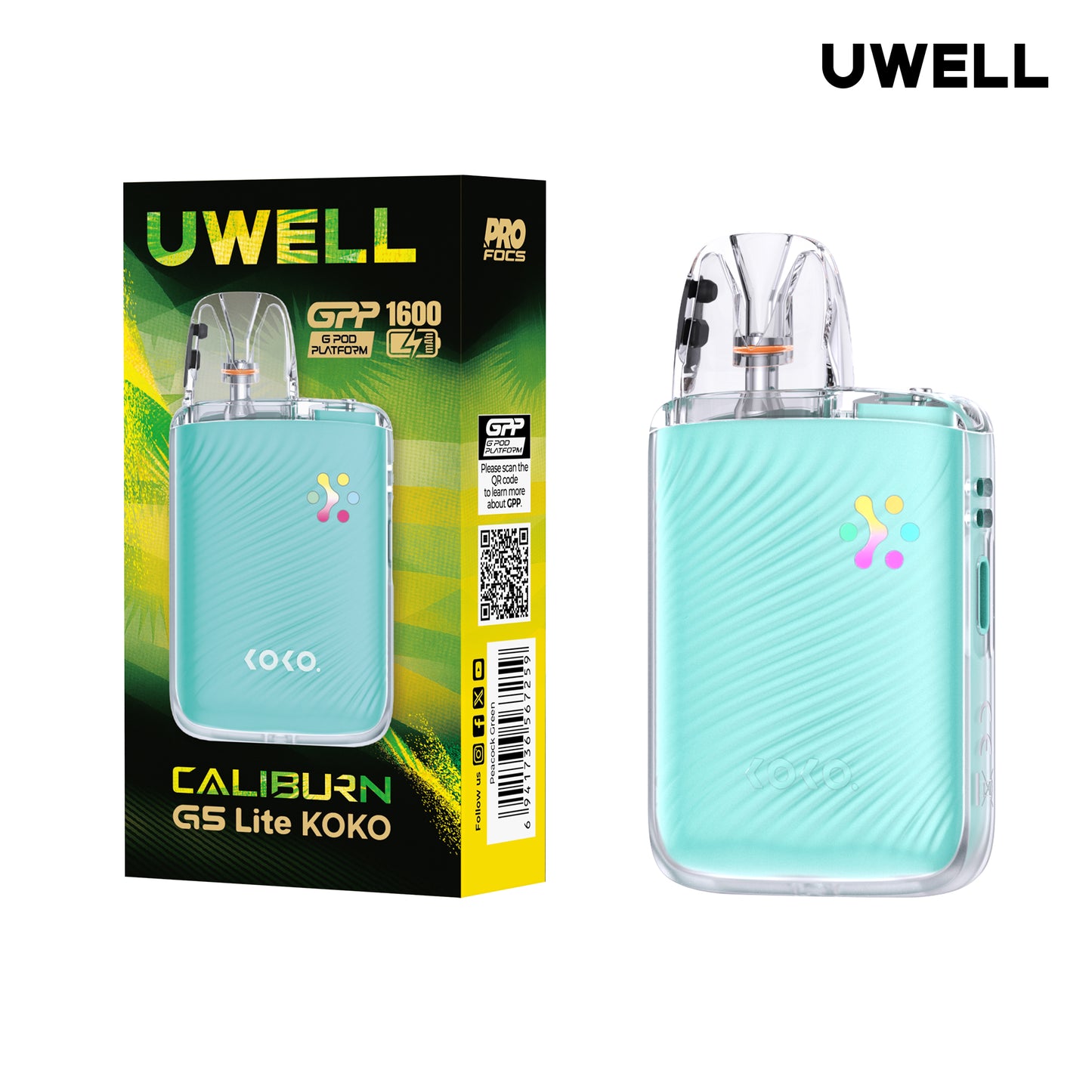 UWELL Caliburn G5 Lite KOKO 35W Pod System