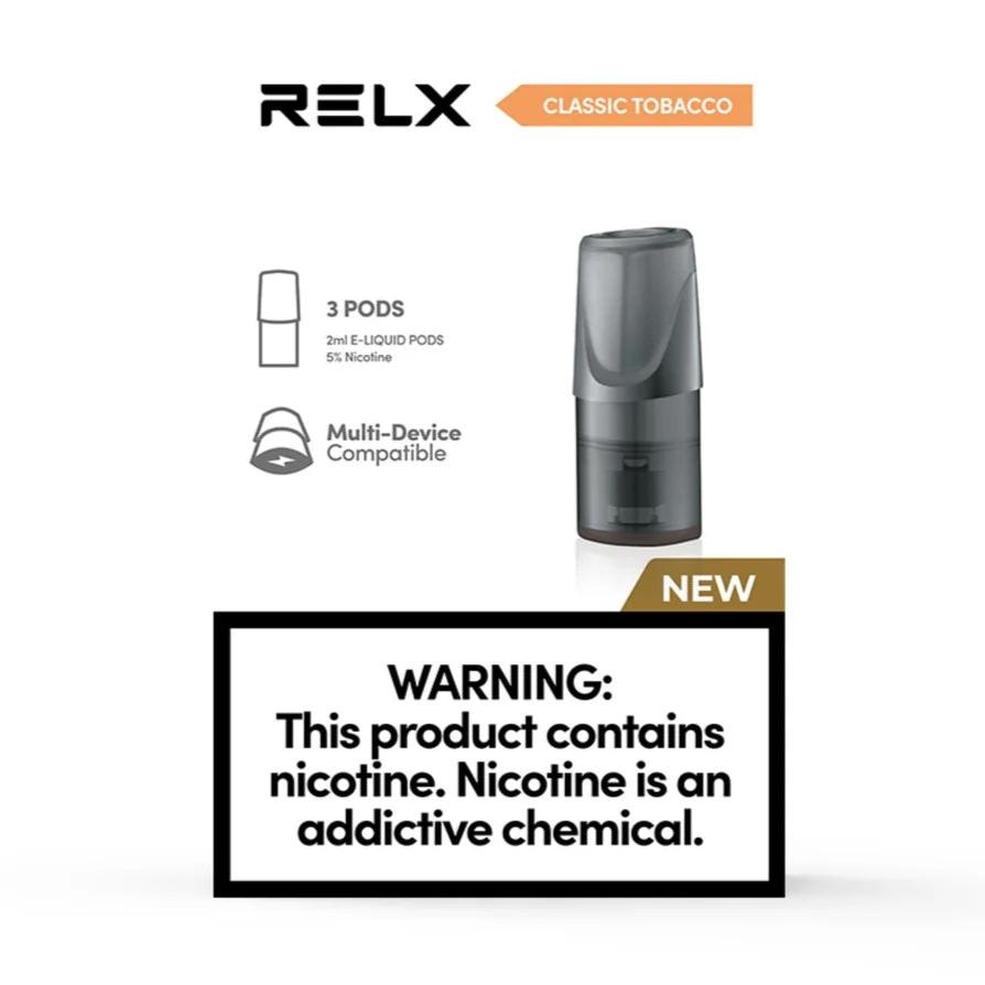 RELX Classic Replacement Close Pods