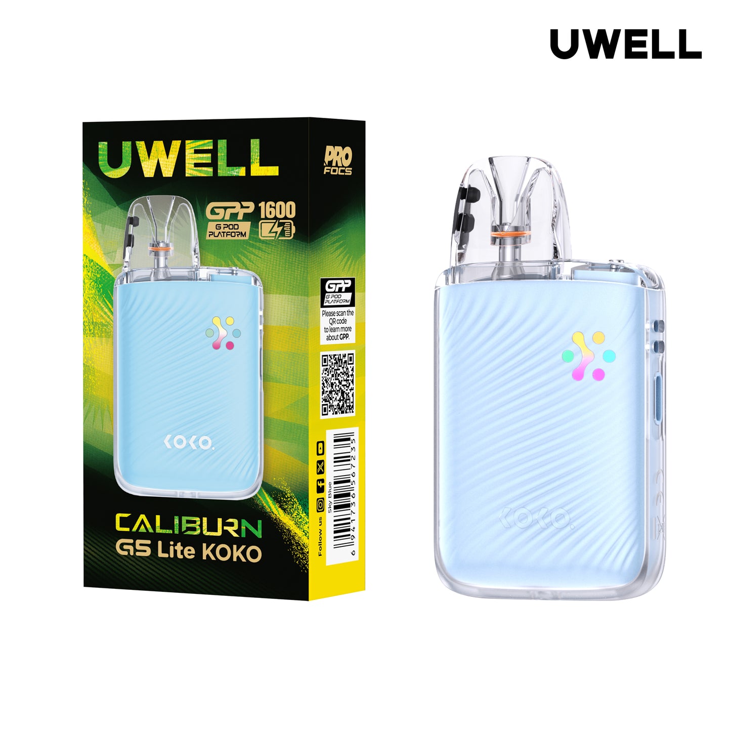 UWELL Caliburn G5 Lite KOKO 35W Pod System