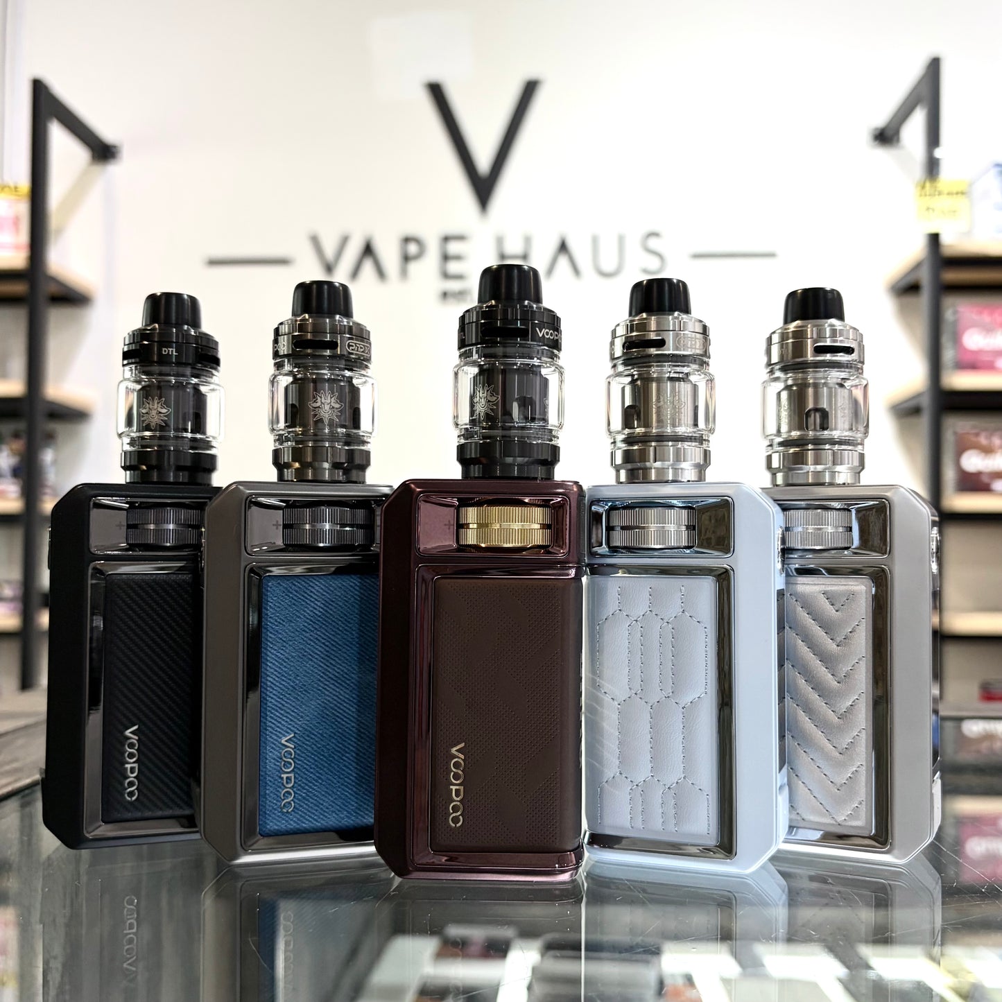 VOOPOO Drag 6 220W Box Mod Kit 4400mAh Built In Battery