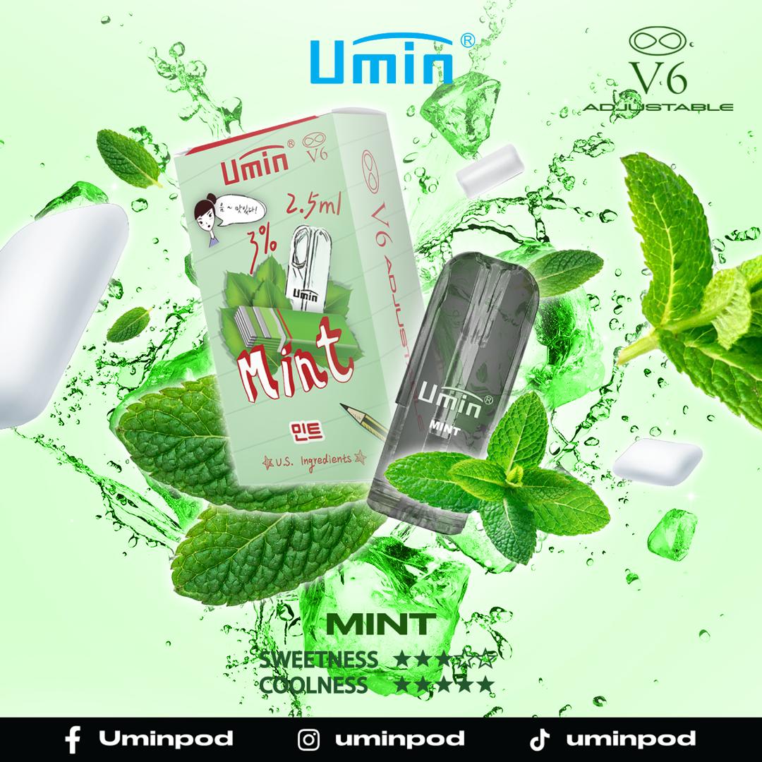 Umin Pod V6 2.5ml Replacement Pods (Relx Infinity Compatible)