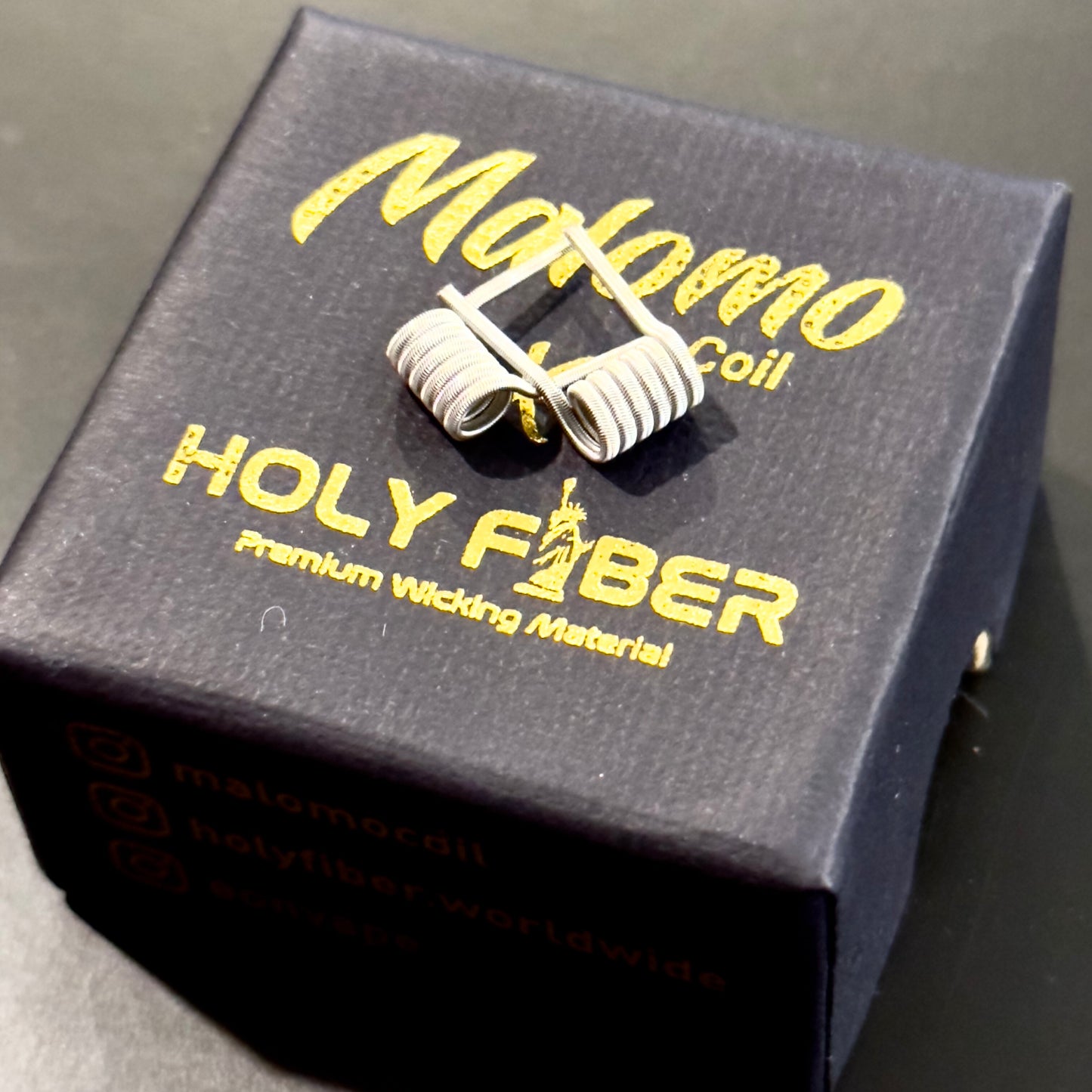 Malomo X Holy Fiber Prebuilt Coils (2pcs) (Made in Indon)