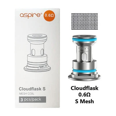 Gegelung Pengganti Aspire Cloudflask ASLI (3pcs) 