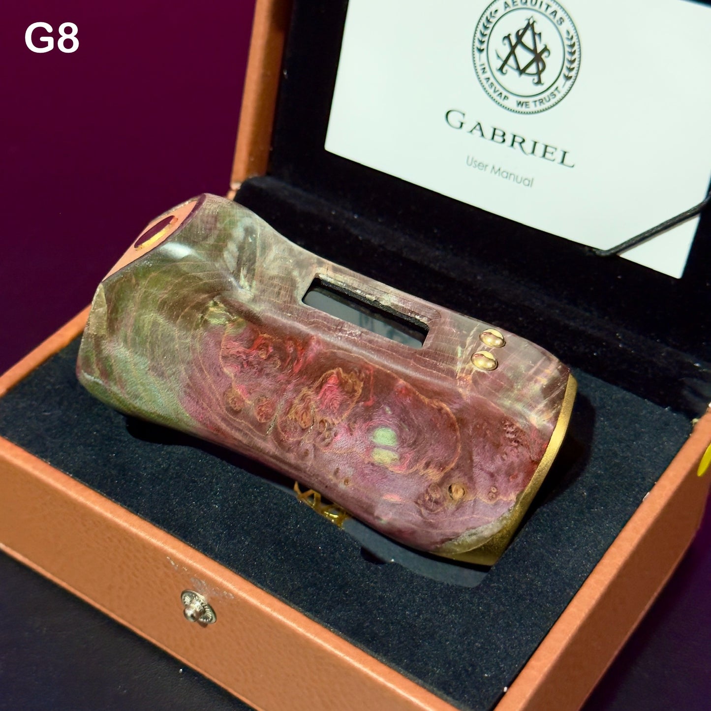 Asvape Gabriel 80W Box Mod (Stabilized Wood Edition)