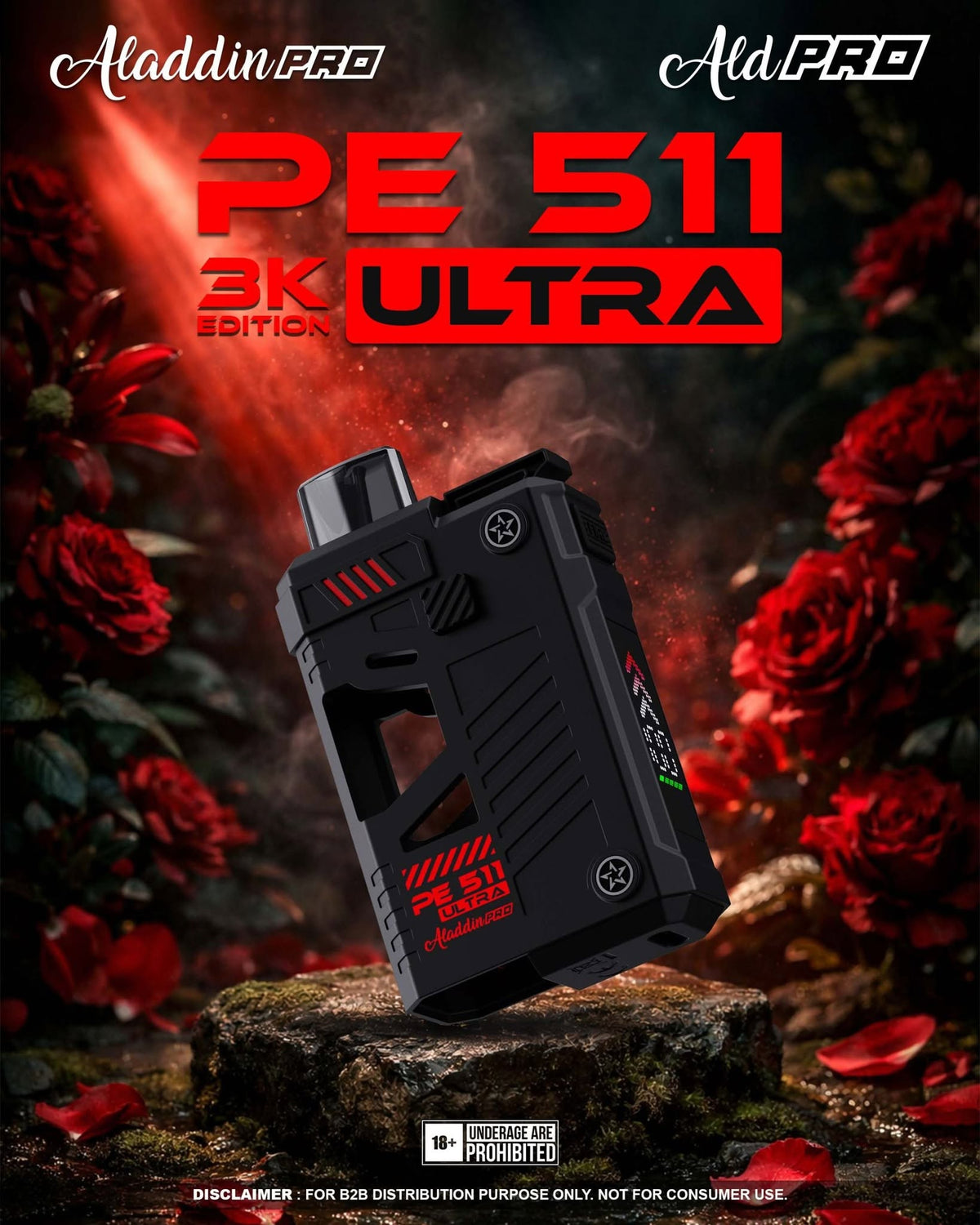 Aladdin Pro PE511 Ultra 3K Edition Pod Device