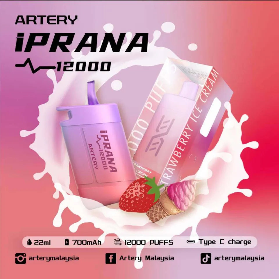 Artery iPrana 12000puffs Disposable