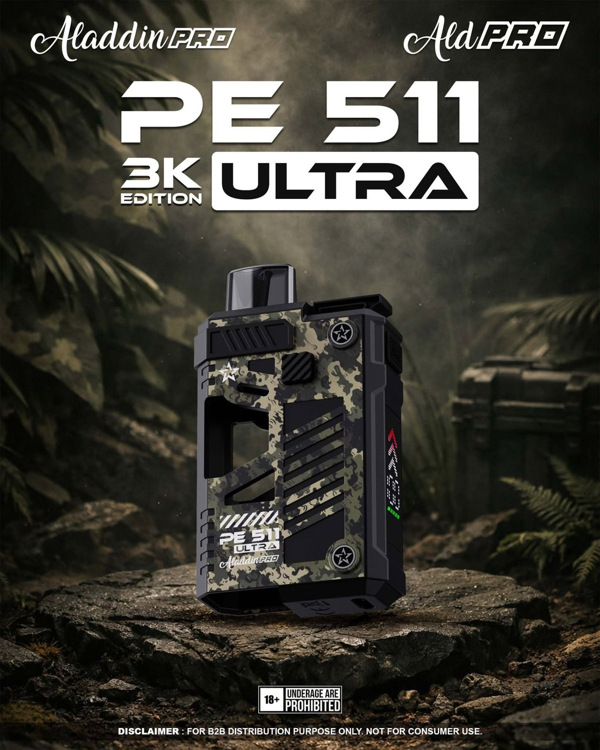 Aladdin Pro PE511 Ultra 3K Edition Pod Device