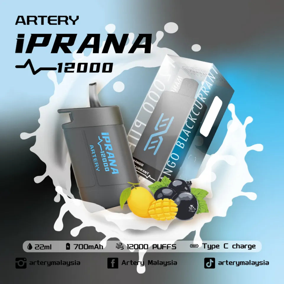 Artery iPrana 12000puffs Disposable