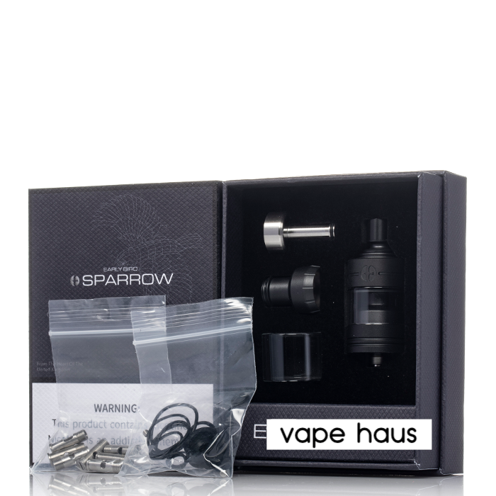 Early Bird Sparrow RTA 24mm with Proper MTL Kit