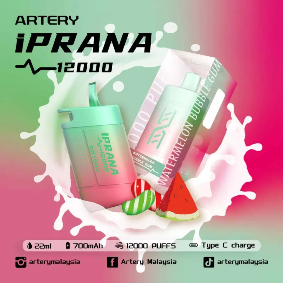 Artery iPrana 12000puffs Disposable