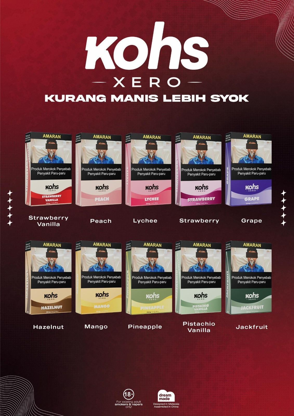 kohs XERO Closed Pod 2.2ml