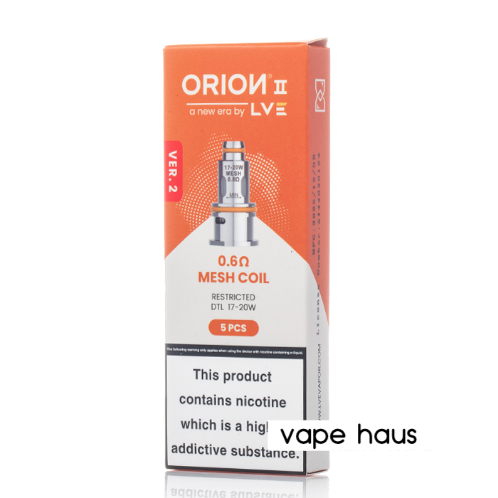 LVE Orion 2 Pro Replacement Coils