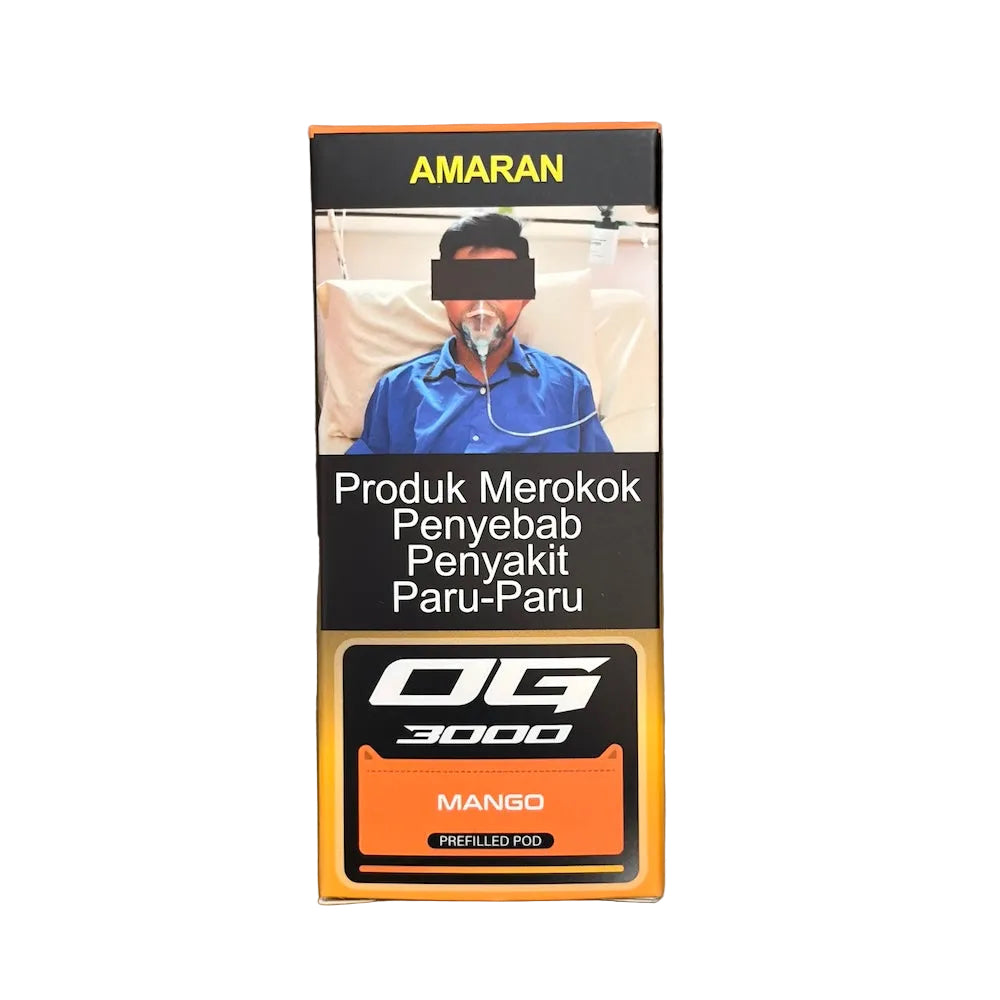 ASDF Offgrid mini OG 3000 Prefilled Cartridge Disposable