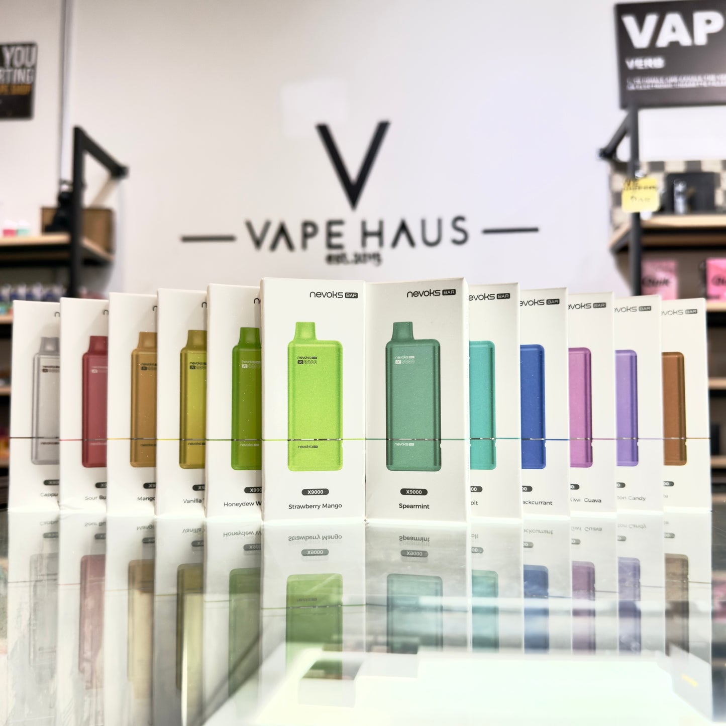 Nevoks Bar X9000 9000puffs Disposable Starter Kit