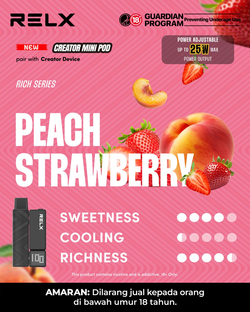 RELX Creator mini 3000puffs Disposable