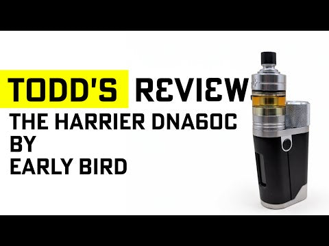 Early Bird Harrier DNA60C Box Mod vape haus - Premium Vapor Online Store | est. 2015 Early Bird Harrier DNA60C Box Mod vape haus - Premium Vapor Online Store | est. 2015