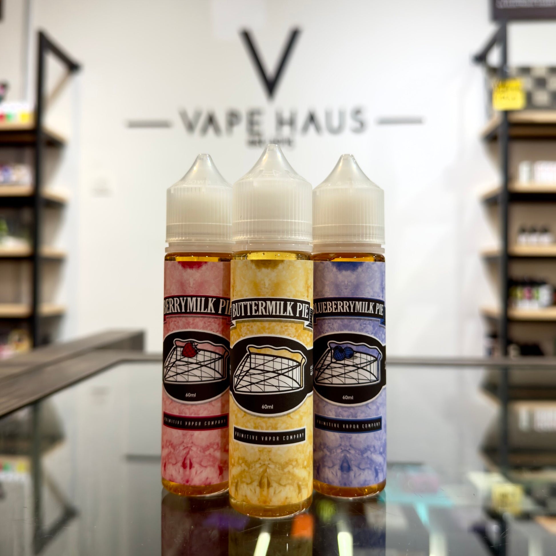 Primitive Vapor Co. Buttermilk Pie Series (15/60ml) vape haus - Premium Vapor Online Store | est. 2015 Primitive Vapor Co. Buttermilk Pie Series (15/60ml) vape haus - Premium Vapor Online Store | est. 2015