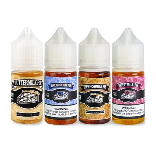 Primitive Vapor Co. Buttermilk Pie Series (15/60ml) vape haus - Premium Vapor Online Store | est. 2015 Primitive Vapor Co. Buttermilk Pie Series (15/60ml) vape haus - Premium Vapor Online Store | est. 2015