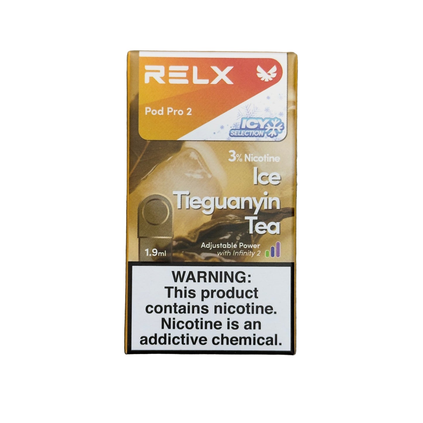 RELX Pro Pod 2 Super Smooth Replacement Close Pod