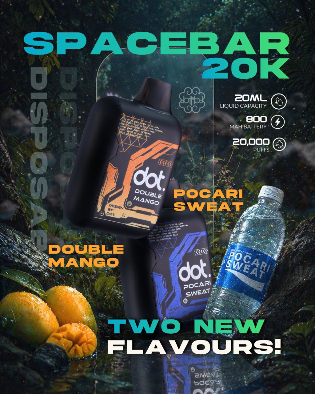 dotMod Space Bar 20000puffs Disposable