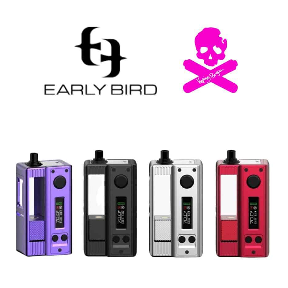 Early Bird x Vaping Bogan x Orca Vape Stubby V2 AIO (BORO Device)