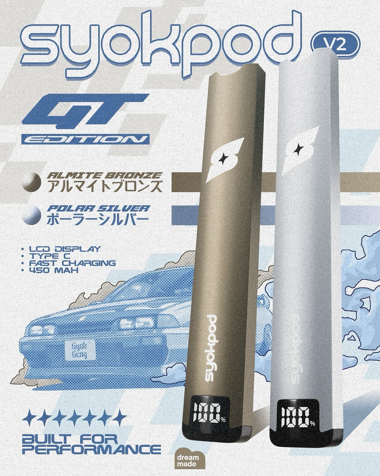 Syokpod Close Pod (Serasi NanoSTIX)