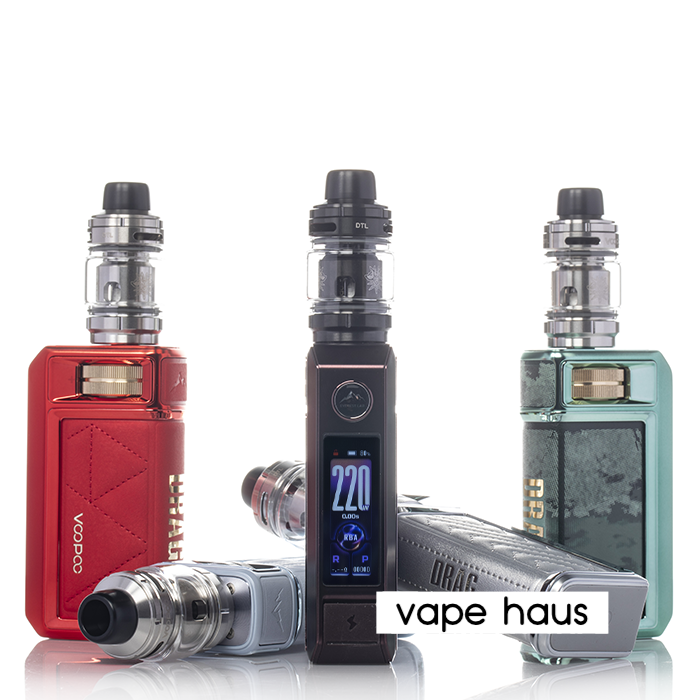 VOOPOO Drag 6 220W Box Mod Kit 4400mAh Built In Battery – vape haus -  Premium Vapor Online Store