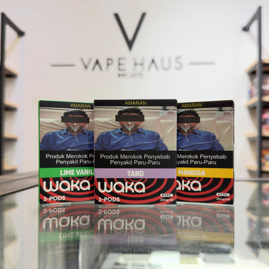 Waka 3 Pods Closed Pod (3pcs) Infinity 2 Device Compatible